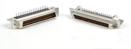 Right Angle PWB Mounting with 68-pin male connector (P/N:777600-01)