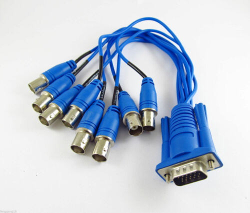 VGA to 8 BNC cable