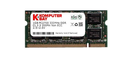 KomputerBay 1GB  DDR-333 PC2700 SODIMM