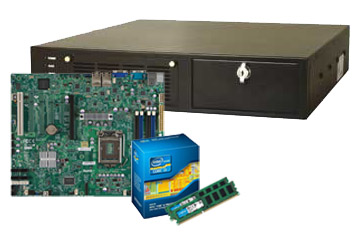 SYS 2U-X9SCi-LN4F/Intel Core i3-3220 3.3GHz/8GB DDR3-ECC