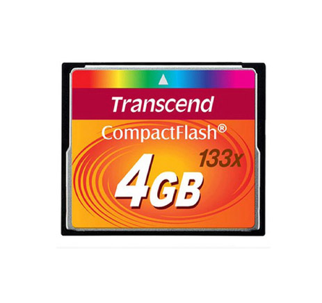 4GB Transcend Compact Flash (133x)