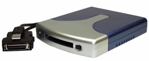 Universal PCMCIA reader on USB port