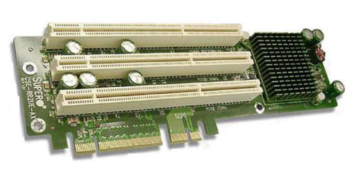 Supermicro 2U Riser Card PCI-e (x8) to 3 PCI-X