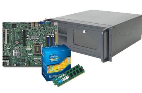 SYS 4U-X9SCi-LN4F/Intel Core i3-3220 3.3GHz/8GB DDR3-ECC