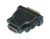Adaptateur HDMI f/DVI 24+1 male  bi-directionnel