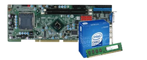 KIT WSB-G41A-R11 - Core 2 Quad 2.66GHz (Q8400) - 2Go DDR3
