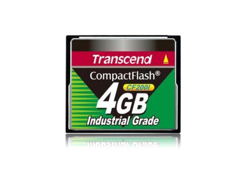 Compact Flash 4GB Transcend CF200i Industrial Grade